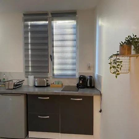2/2 Studio Lesage#garedereims شقة رانس